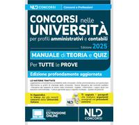 Concorsi università. Manuale per i concorsi per profili amministrativi e contabi