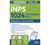 Concorso 1024 Funzionari PECS INPS: manuale per la prova scritta