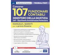 Concorso 107 Funzionari Contabili: Ministero della Giustizia