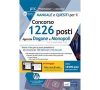 Concorso 1226 posti Agenzia Dogane e Monopoli 2020. Manuale e quesiti per la preselezione. Con simulatore. Con video corso di logica