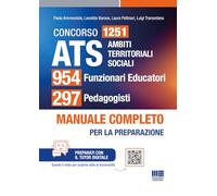 Concorso ATS Ambiti Territoriali Sociali 1251 Funzionari Educatori - Manuale completo per tutte le prove