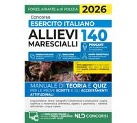 Concorso 140 allievi marescialli esercito italiano. Manuale di te