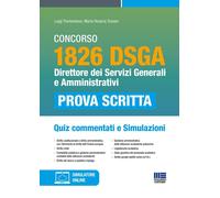 Concorso 1435 DSGA. Direttore dei servizi generali e amministrativi. Quiz ...