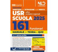 Concorso 161 funzionari USR, Ministero Istruzione e Merito. Manuale per il conco