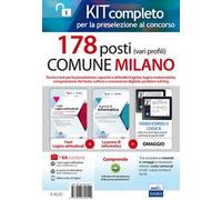 Concorso 178 Posti Comune di Milano. Kit per la preselezione. Con Contenuto digitale per accesso online