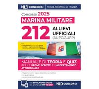 Concorso 212 allievi ufficiali Marina Militare. Con espansione online