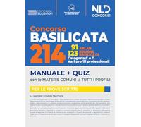 Concorso 214 regione Basilicata. 93 Arlab + 123 vari profili. Con software di simulazione