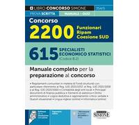 Concorso 2200 funzionari Ripam Coesione Sud. 615 specialisti economico sta...