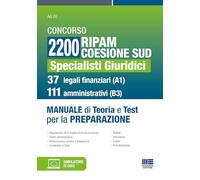 Libri Concorso 2200 Ripam Coesione Sud. Specialisti Giuridici. 37 Legali Finanzi