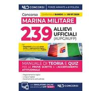 Concorso 239 allievi ufficiali Marina Militare. Con espansione online