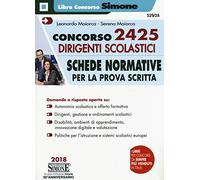 Concorso 2425 Dirigenti Scolastici - Schede Normative per la prova scritta