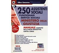 Concorso 250 Assistenti Sociali - Funzionari servizi sociali Ministero della Giustizia