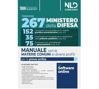 Concorso 267 posti Ministero della Difesa. Materie comuni ai diversi profili. Ma