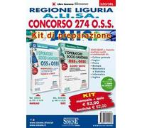 Concorso 274 O.S.S. Regione Liguria A.LI.SA. Kit di preparazione. Manuale+Quiz