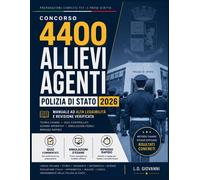 Concorso 4400 Allievi Agenti Polizia di Stato 2026 -Manuale ad Alta Leggib...