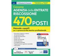 Concorso 470 posti Agenzia delle Entrate Riscossione. Manuale e q