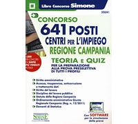 Concorso 641 posti Centri per l'impiego Regione Campania - Teoria e Quiz