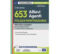 Concorso 653 allievi agenti polizia penitenziaria. Con espansione online. Con software di simulazione