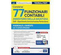 Concorso 77 funzionari contabili Ministero della giustizia. DAP - Dipartim...
