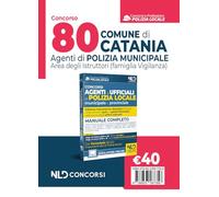 9788833587356 Concorso 80 agenti polizia locale Catania. Manuale.... Nuova ediz.