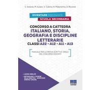 Concorso a cattedra Italiano, Storia, Geografia e Discipline letterarie Classi A22 - A12 - A11 - A13