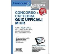 Concorso a cattedra. Quiz ufficiali MIUR. Con aggiornamento online