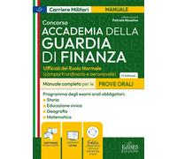 Concorso Accademia della Guardia di Finanza. Manuale per le prove