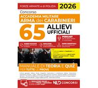 Concorso Accademia Militare Arma dei Carabinieri 65 allievi ufficiali. Man...