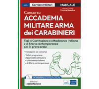 Concorso Accademia Militare Arma dei Carabinieri. Tesi di Costituzione e C...