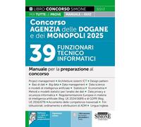Concorso Agenzia delle Dogane e dei Monopoli 2025. 39 funzionari tecnico i...