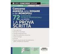 CONCORSO AGENZIA DELLE DOGANE E DEI MONOPOLI 72 FUNZIONARI TECNICO PROFESSIONALI