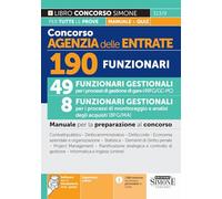 Concorso Agenzia Delle Entrate. 190 Funzionari. 49 Funzionari Gestionali Per I P