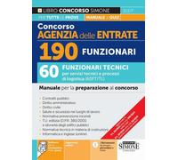 Concorso Agenzia delle Entrate. 190 funzionari. 60 funzionari tec