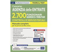 CONCORSO AGENZIA DELLE ENTRATE - 2700 FUNZIONARI GIURIDICO TRIBUTARI - CONTROLLI