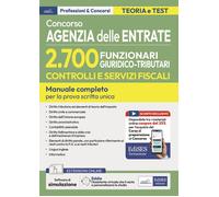 Concorso Agenzia delle Entrate. 2700 funzionari giuridico tributari controlli e