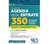 Concorso Agenzia delle entrate 350 funzionari giuridico-tributari. Quiz commenta