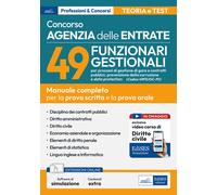 Concorso Agenzia delle Entrate-49 funzionari gestionali (Codice 4