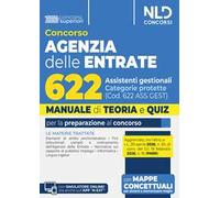 Concorso Agenzia delle Entrate 622 assistenti gestionali categorie protette. Manuale di teoria e quiz. Nuova ediz. Con software di simulazione