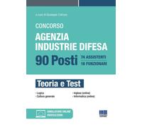 Concorso agenzia industrie difesa. 90 posti. Teoria e test - 2023