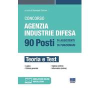 Concorso agenzia industrie difesa. 90 posti. Teoria e test. Con espansione online