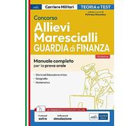 Concorso allievi marescialli. Guardia di finanza. Prova orale