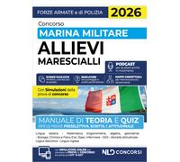 Concorso allievi marescialli Marina Militare 2026. Manuale di teoria e qui...