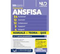 CONCORSO ANSFISA 54 FUNZIONARI - MANUALE DI TEORIA E QUIZ - NLD CONCORSI