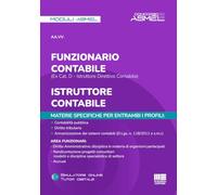 Concorso ASMEL 2026 Materie specifiche per Funzionario Contabile (Ex Cat. D - Istruttore Direttivo Contabile) e Istruttore Contabile