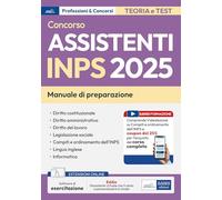 Concorso Assistenti INPS: manuale di teoria e test per la preparazione