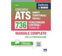 Concorso ATS Ambiti Territoriali Sociali - 736 Funzionari Contabili Codice B CONFORME AL BANDO