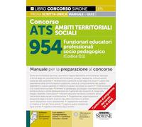 Concorso ATS Ambiti Territoriali Sociali - 954 Funzionari educatori professionali socio pedagogico (Codice D.1) - Manuale per la preparazione al concorso