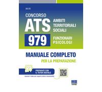 Concorso ATS Ambiti Territoriali Sociali 979 Funzionari Psicologi - CONFORME AL