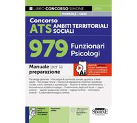 Concorso ATS Ambiti Territoriali Sociali 979 Funzionari Psicologi - Manuale