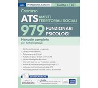Concorso 979 Funzionari Psicologi ATS: manuale per tutte le prove